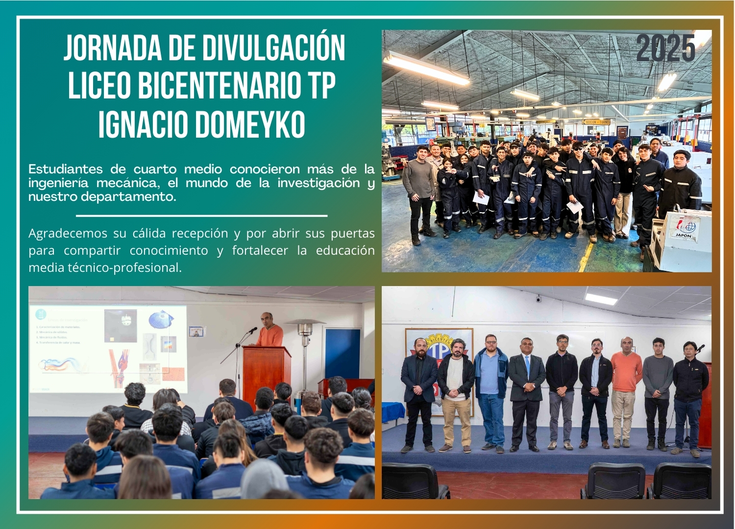 charla liceo bicentenario ignacio domeyko