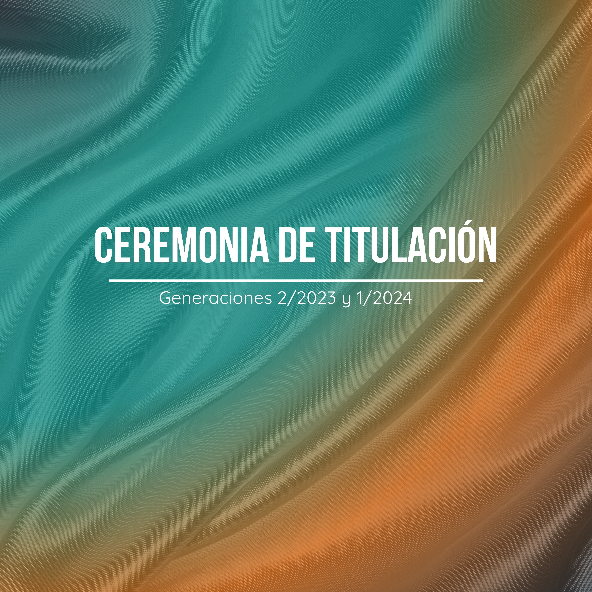 Ceremonia de Titulación