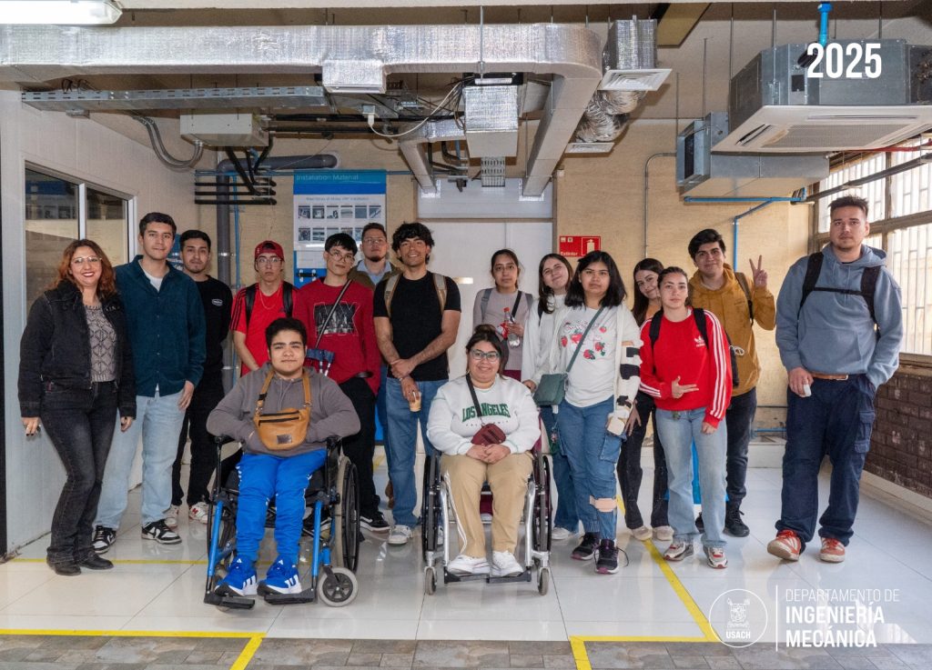 Visita de Teletón al DIMEC USACH